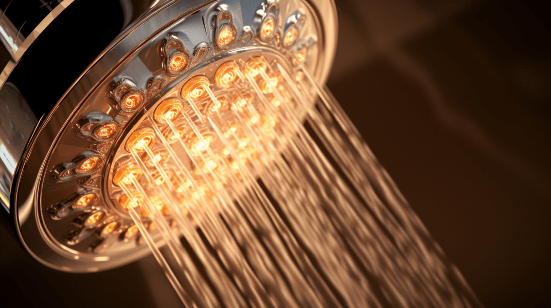 how to clean the shower heads