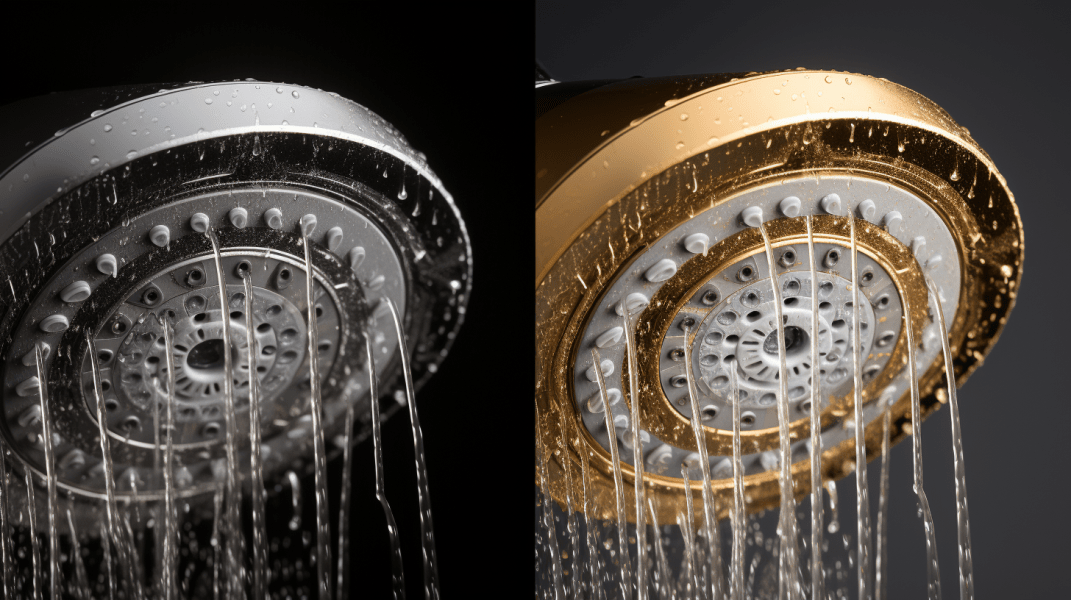 how to clean the shower heads